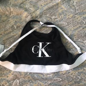 Calvin Klein High neck bralette
